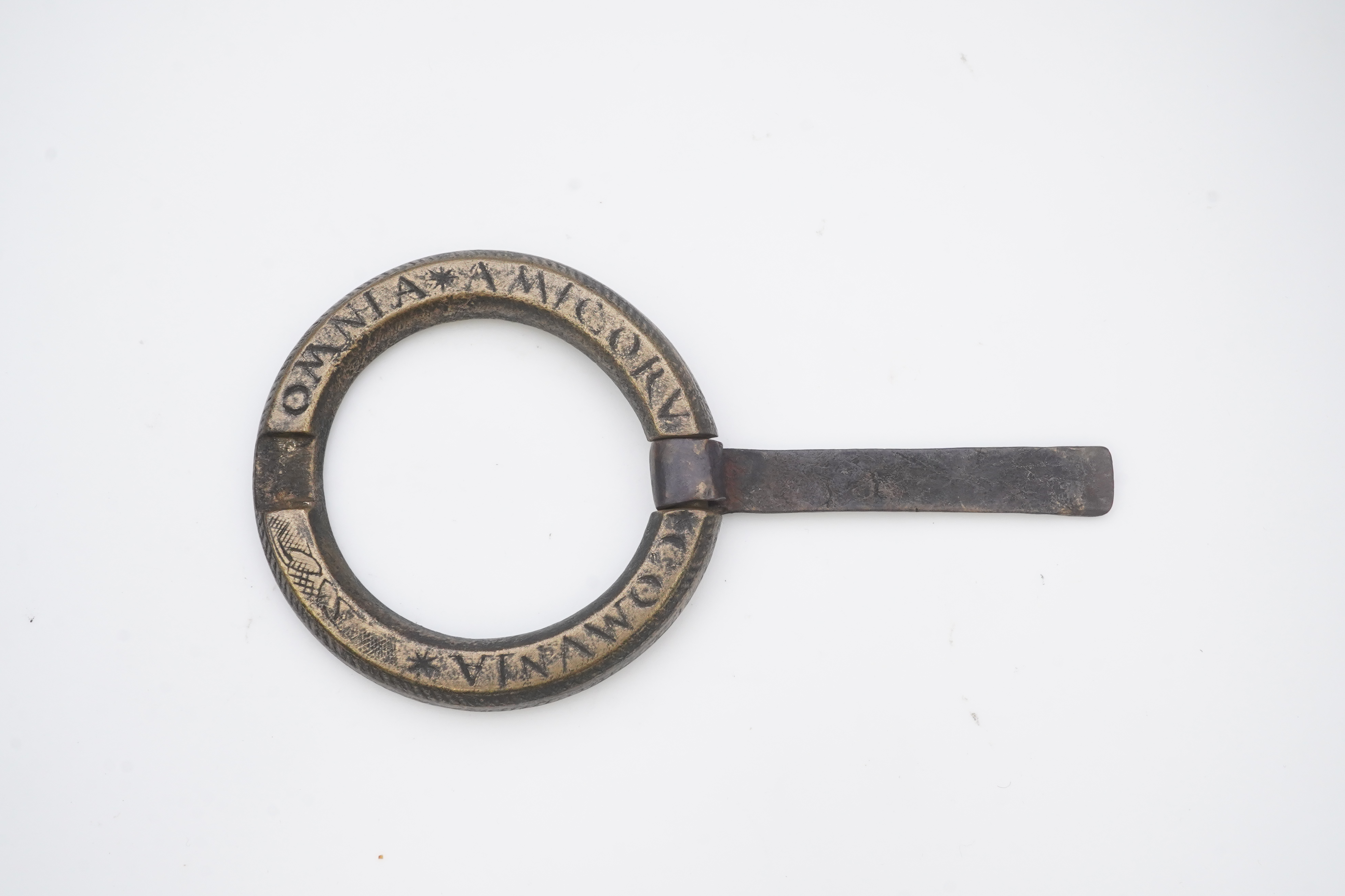 A bronze buckle, 16th-17th century